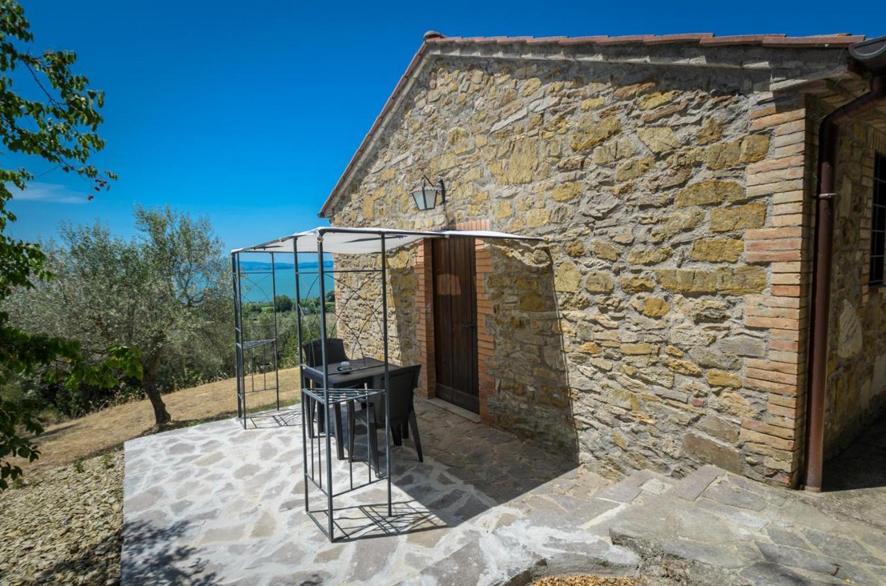 Poloturisticoumbria Rustico Con Piscina Vista Lago Passignano sul Trasimeno Exterior foto